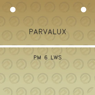 parvalux-pm-6-lws