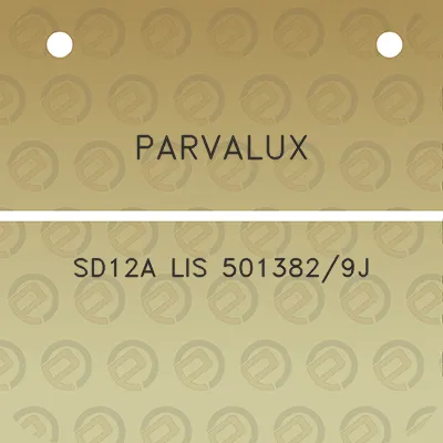 parvalux-sd12a-lis-5013829j