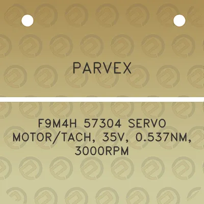 parvex-f9m4h-57304-servo-motortach-35v-0537nm-3000rpm