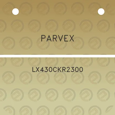 parvex-lx430ckr2300