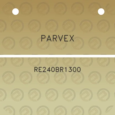 parvex-re240br1300