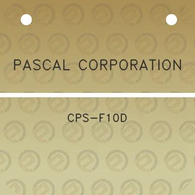 pascal-corporation-cps-f10d