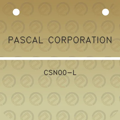 pascal-corporation-csn00-l