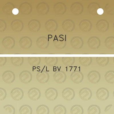 pasi-psl-bv-1771