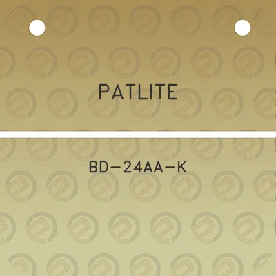 patlite-bd-24aa-k