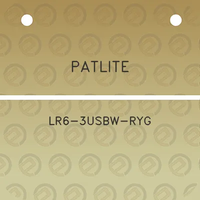 patlite-lr6-3usbw-ryg