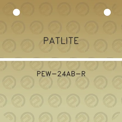 patlite-pew-24ab-r