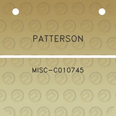 patterson-misc-c010745