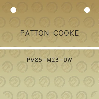 patton-cooke-pm85-m23-dw