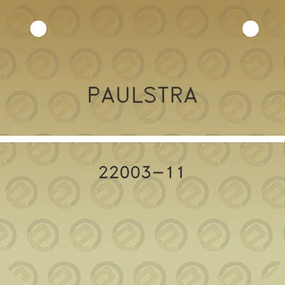 paulstra-22003-11