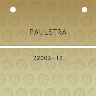 paulstra-22003-12