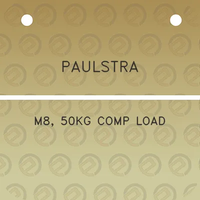 paulstra-m8-50kg-comp-load