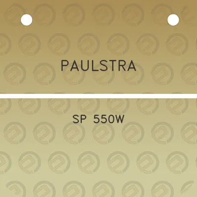 paulstra-sp-550w