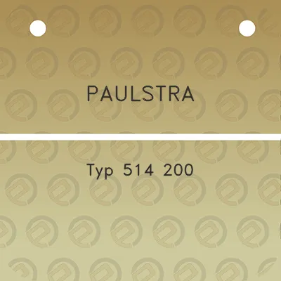 paulstra-typ-514-200