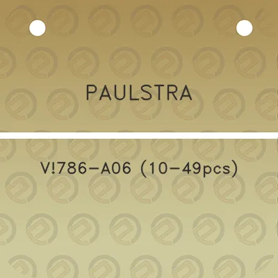 paulstra-v786-a06-10-49pcs