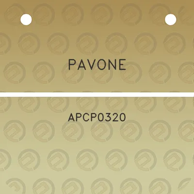 pavone-apcp0320