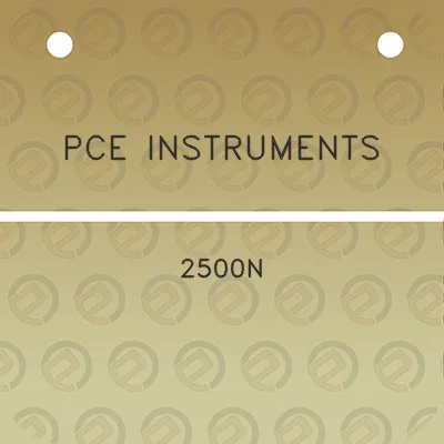 pce-instruments-2500n