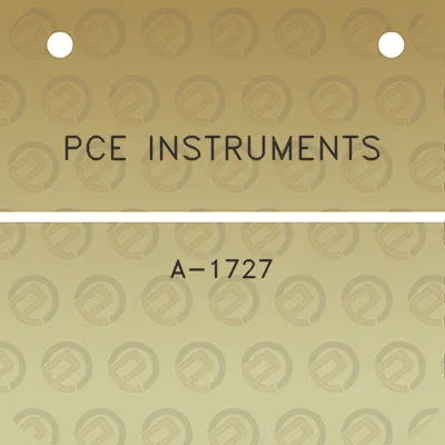 pce-instruments-a-1727