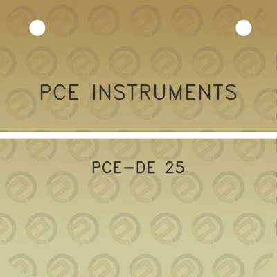 pce-instruments-pce-de-25