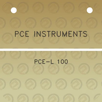 pce-instruments-pce-l-100