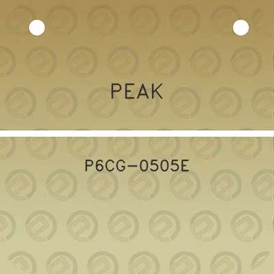 peak-p6cg-0505e