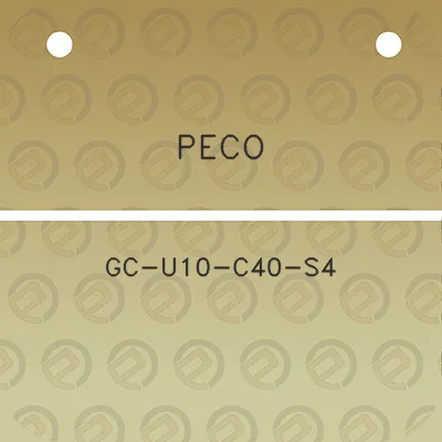 peco-gc-u10-c40-s4