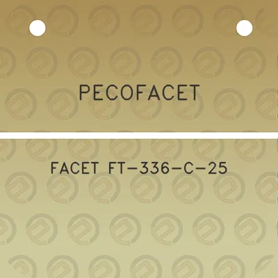 pecofacet-facet-ft-336-c-25