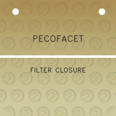 pecofacet-filter-closure