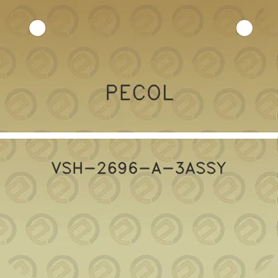 pecol-vsh-2696-a-3assy