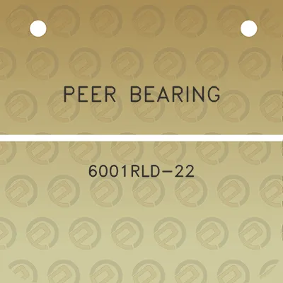 peer-bearing-6001rld-22