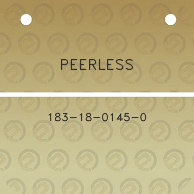 peerless-183-18-0145-0