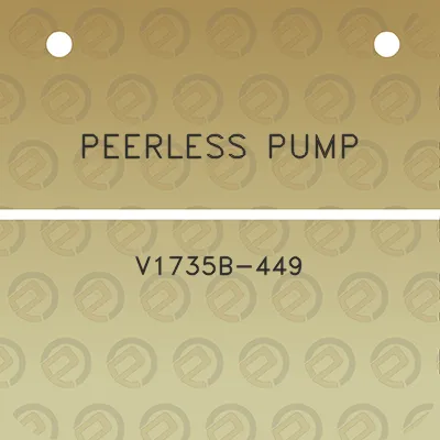 peerless-pump-v1735b-449