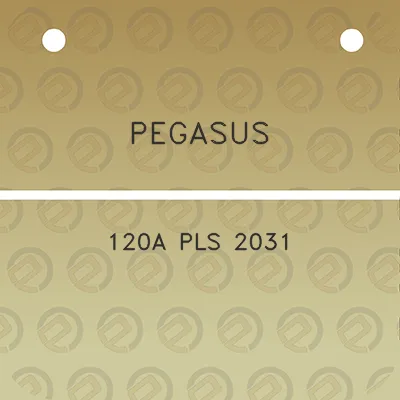 pegasus-120a-pls-2031