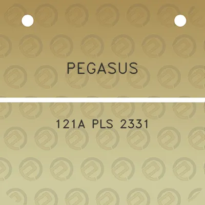 pegasus-121a-pls-2331