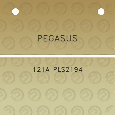 pegasus-121a-pls2194