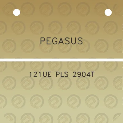 pegasus-121ue-pls-2904t