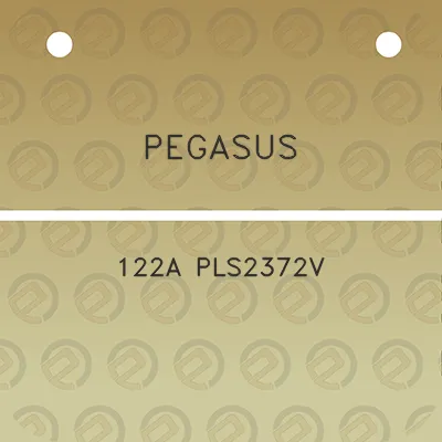 pegasus-122a-pls2372v