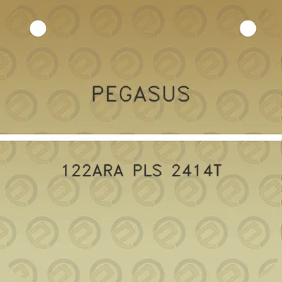 pegasus-122ara-pls-2414t