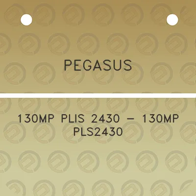 pegasus-130mp-plis-2430-130mp-pls2430