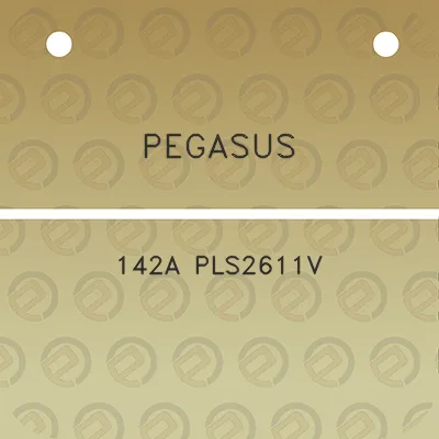 pegasus-142a-pls2611v