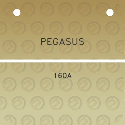 pegasus-160a