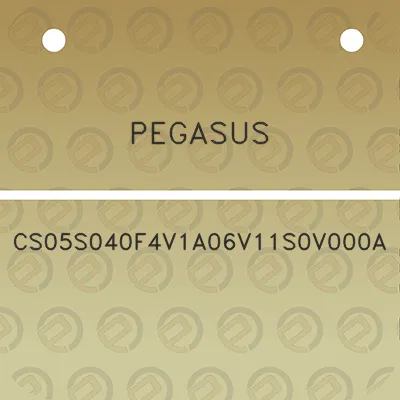 pegasus-cs05s040f4v1a06v11s0v000a