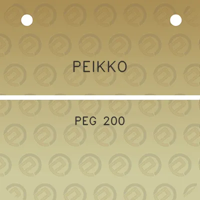 peikko-peg-200