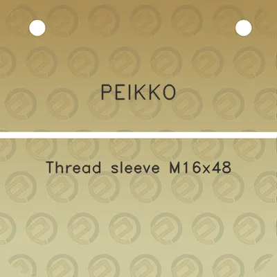 peikko-thread-sleeve-m16x48