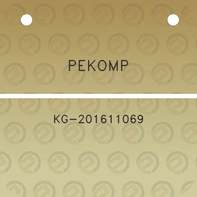 pekomp-kg-201611069