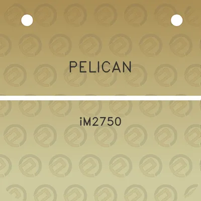 pelican-im2750