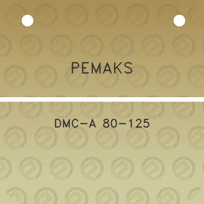 pemaks-dmc-a-80-125