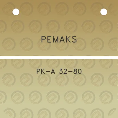 pemaks-pk-a-32-80