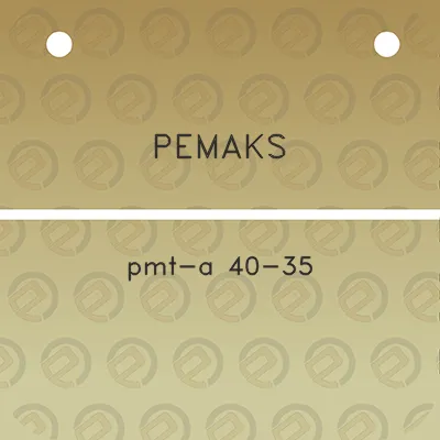 pemaks-pmt-a-40-35