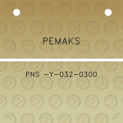 pemaks-pns-y-032-0300